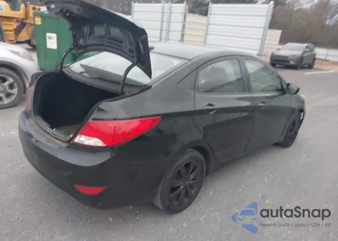 2017 Hyundai Accent Se z USA, uszkodzony, nr VIN KMHCT4AE8HU246767